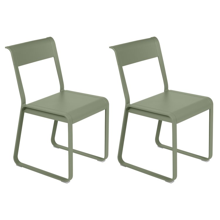Stuhl Bellevie  V2 Fermob 2er Set in einer Farbe 
